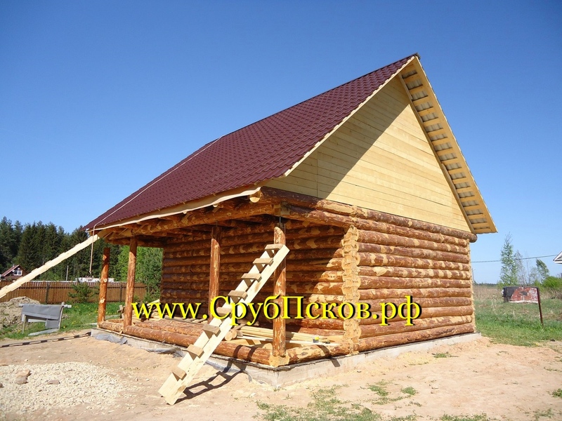 Сруб в лапу